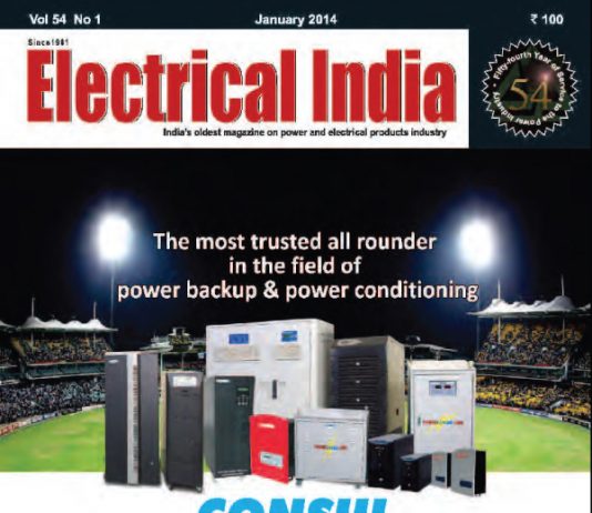 online news, blogs, news articles, Case Studies, Industry Articles, Article Publications, Journal | energy & power industry | Electrical India December 2014 - Electrical India Magazine on Power & Electrical products, Renewable Energy, Transformers, Switchgear & Cables