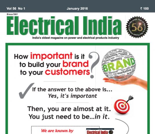 Planning & Design, Power & Energy Sector, Technology updates, latest updates on energy and Power Today | Electrical India December 2016 - Electrical India Magazine on Power & Electrical products, Renewable Energy, Transformers, Switchgear & Cables
