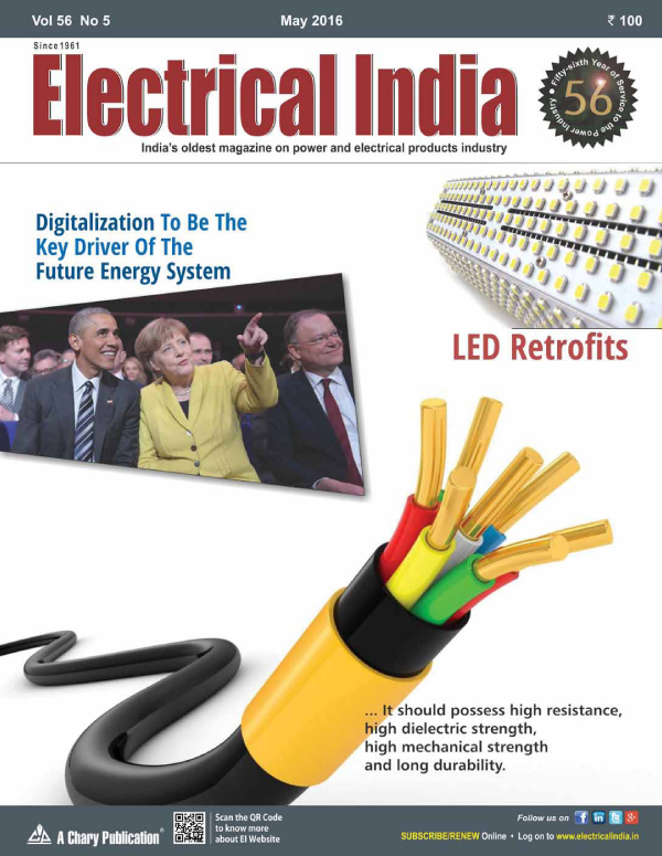 Electrical India May 2016 Electrical India Magazine on Power
