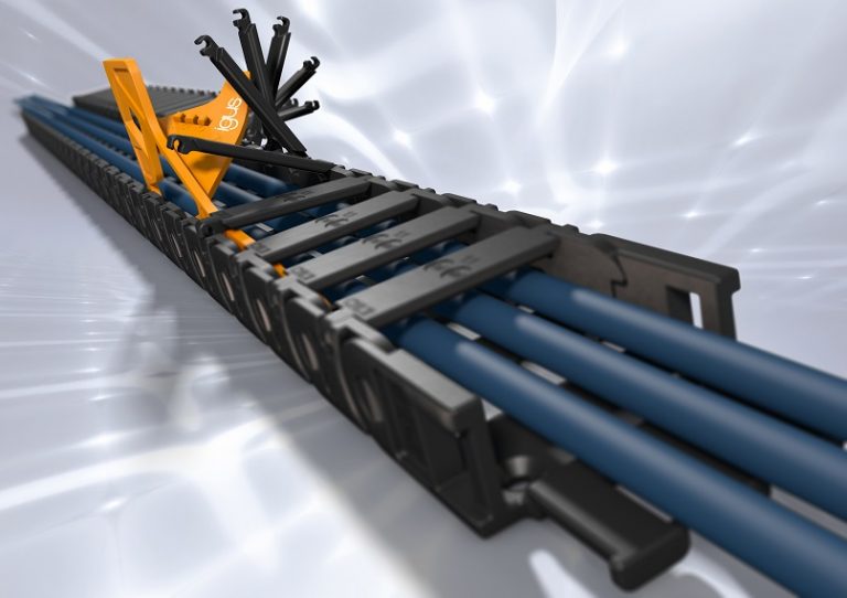 Safe cable guidance in the most confined spaces, with small e-chains from igus