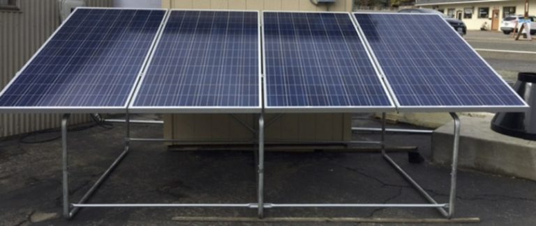 SunnyCal Solar introduces collapsible solar off-grid array