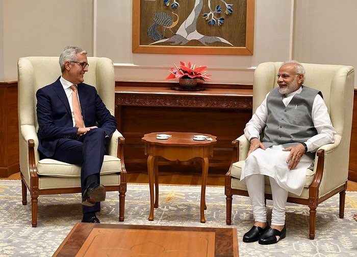 ABB CEO Discusses e-mobility, RE with PM