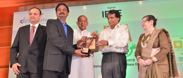 APSPDCL Gets Two National Awards at the India Green Energy Award 2018