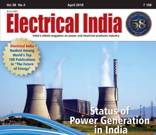 online news, blogs, news articles, Case Studies, Industry Articles, Article Publications, Journal | energy & power industry | Electrical India November 2018 - Electrical India Magazine on Power & Electrical products, Renewable Energy, Transformers, Switchgear & Cables