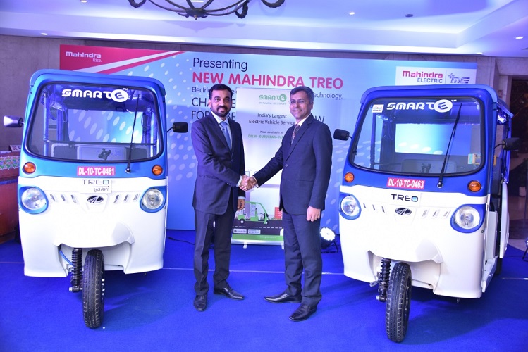 wireless charging technology, wireless Electric Vehicle, EV, Battery Electric Vehicles, BEVs, Hybrid Electric Vehicles | SmartE to Introduce Mahindra Electric’s 10000 e-three wheelers - Electrical India Magazine on Power & Electrical products, Renewable Energy, Transformers, Switchgear & Cables