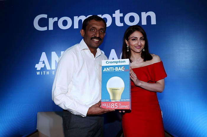 LED Projects, Lighting Allied Products, New Products Information, Latest Technology | Crompton unveils Anti-Bacteria LED Bulb - Electrical India Magazine on Power & Electrical products, Renewable Energy, Transformers, Switchgear & Cables