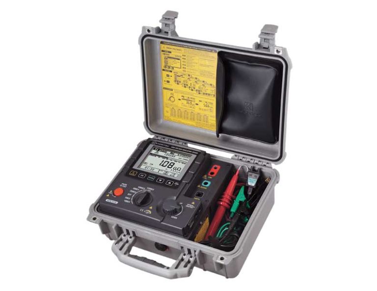 Kyoritsu’s 3128 insulation testers