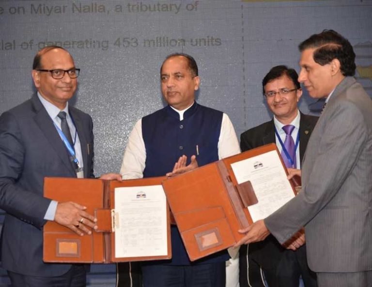 NTPC signs MoU to build hydro projects of 520 MW in Himachal