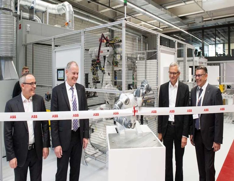 ABB unveils modern production plant for energy storage systems in Baden