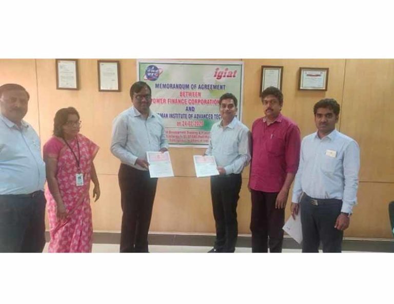 PFC signs MoA for skill development  training of 500 unemployed youth