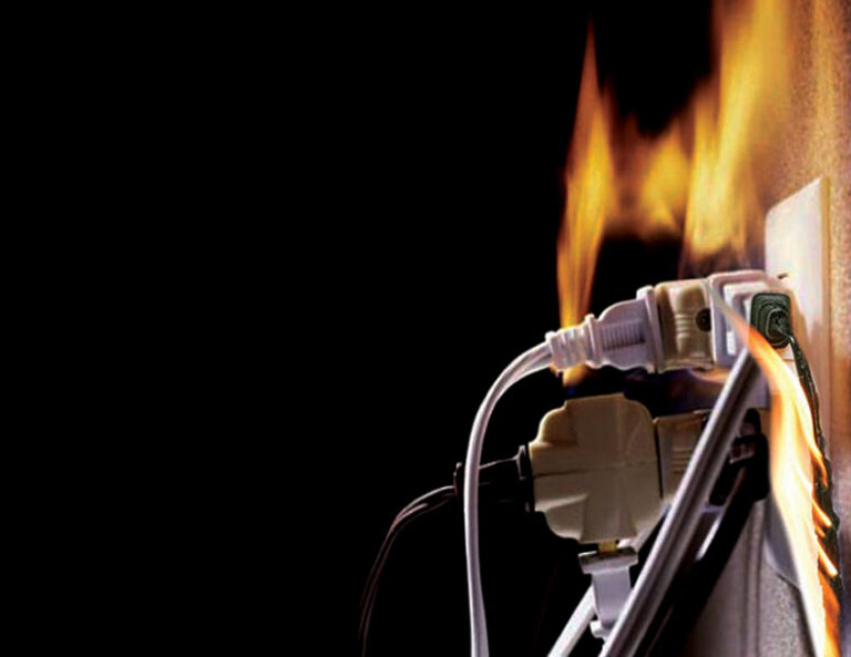 Electric Shock Fires Prevention Safety