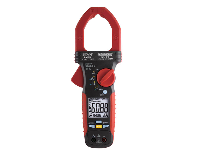 “KusamMeco” AC/DC True RMS Digital Clamp Meter Model KM 088 Electrical India Magazine on