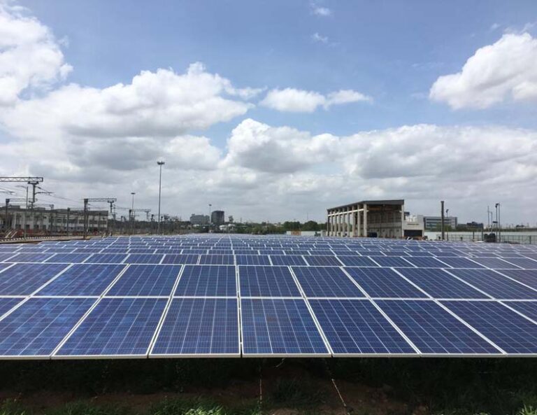 AMP ENERGY INDIA POWERS L&T METRO RAIL HYDERABAD WITH SOLAR