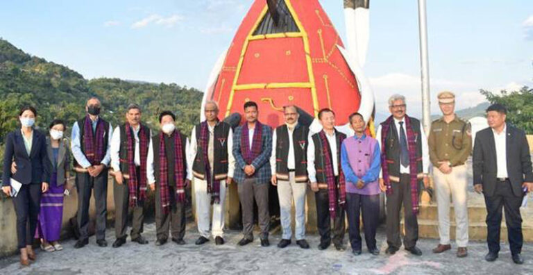 POWER SECRETARY VISITS CHANGLANG IN ARUNACHAL PRADESH