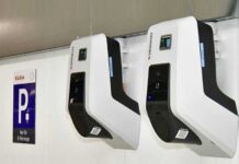 KUKA installs charging stations at the Augsburg headquarters