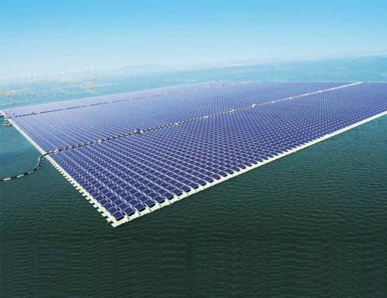 PUTTING SOLAR PANELS ON WATER