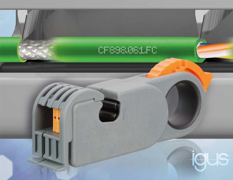 Fast Connect cable from igus reduces harnessing time by 46 per cent