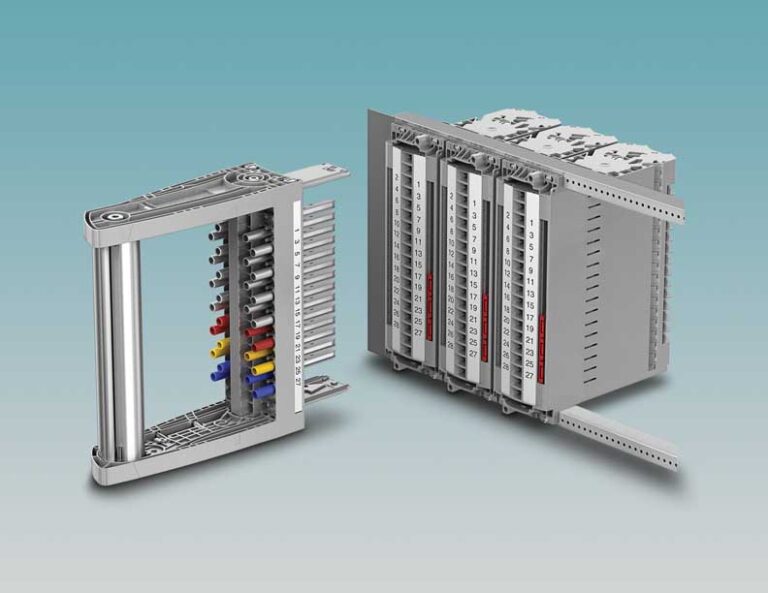 FAME RACK – The plug-in test system for 19 inches racks by Phoenix Contact