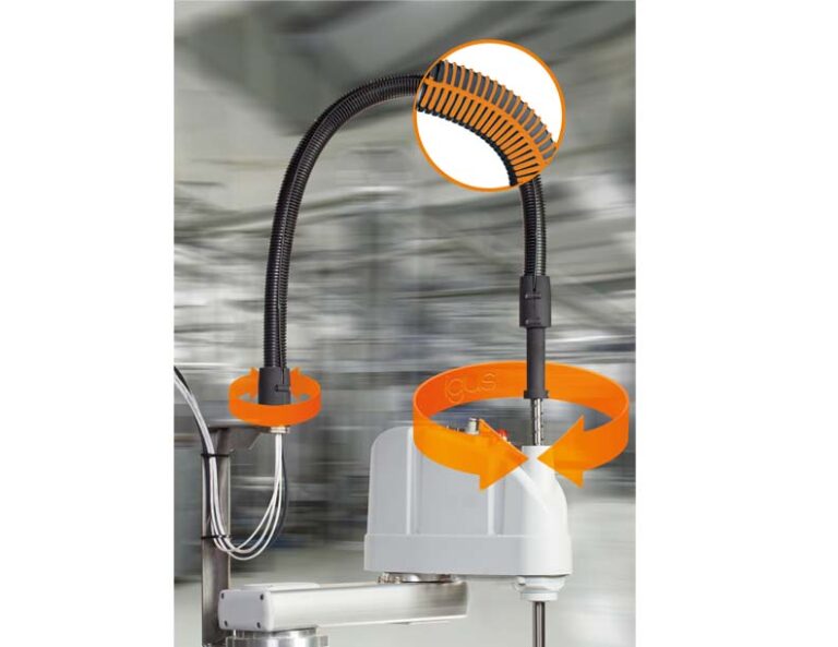 igus launches ‘cable guide’ for SCARA robot