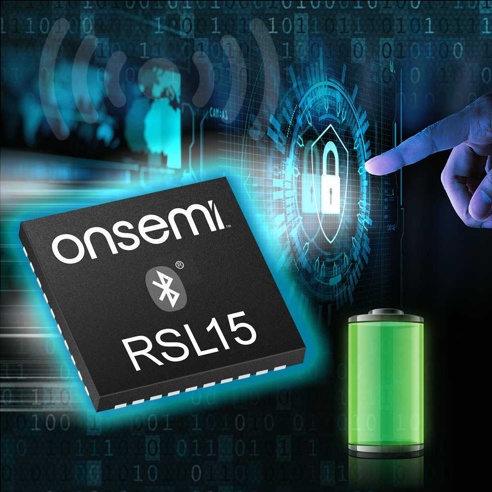 Small Microprocessor Bluetooth Efficient Bluetooth Low Energy Microcontroller from onsemi ...