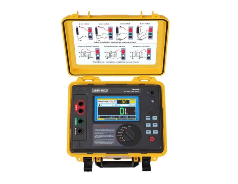 “KUSAM-MECO” High Performance High Voltage Insulation Resistance Tester Model- Km 5305In / Km 5310In / Km 5315In