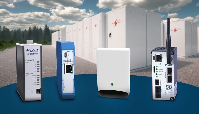 HMS offers communication solutions for battery energy storage systems
