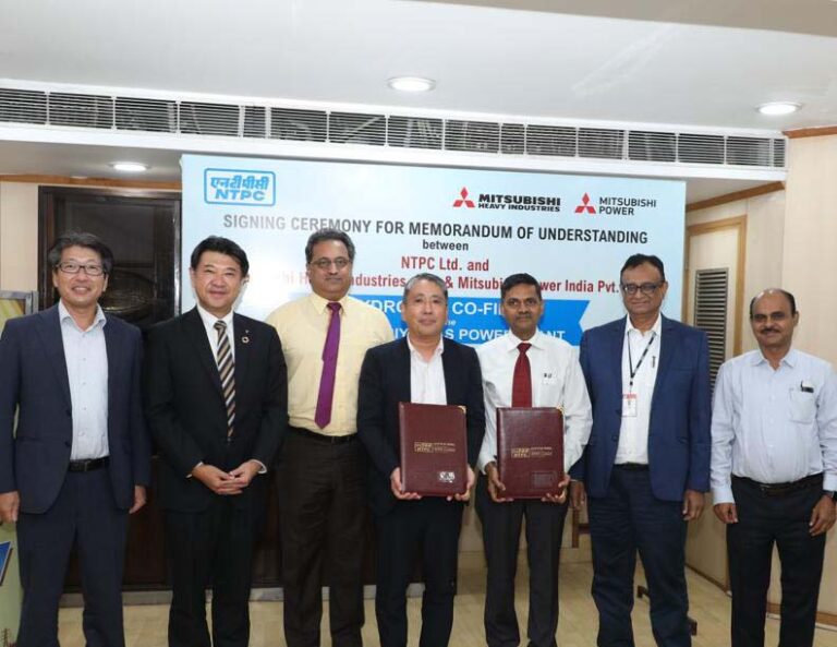 MOU SIGNED FOR DEMONSTRATING H2 CO-FIRING IN AURAIYA GAS POWER PLANT
