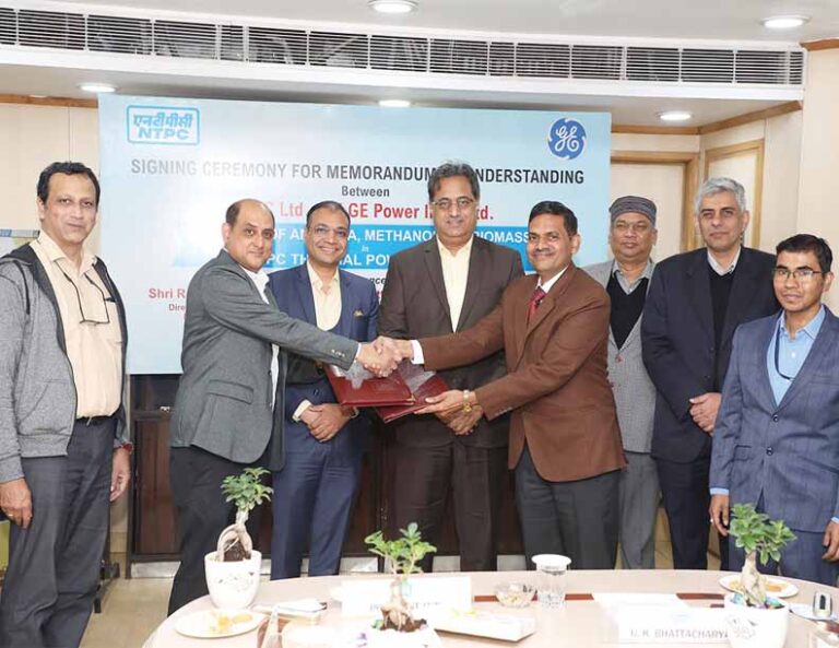 NTPC, GE POWER INDIA PARTNER TO REDUCE CARBON INTENSITY AT NTPC’S COAL FIRED UNITS