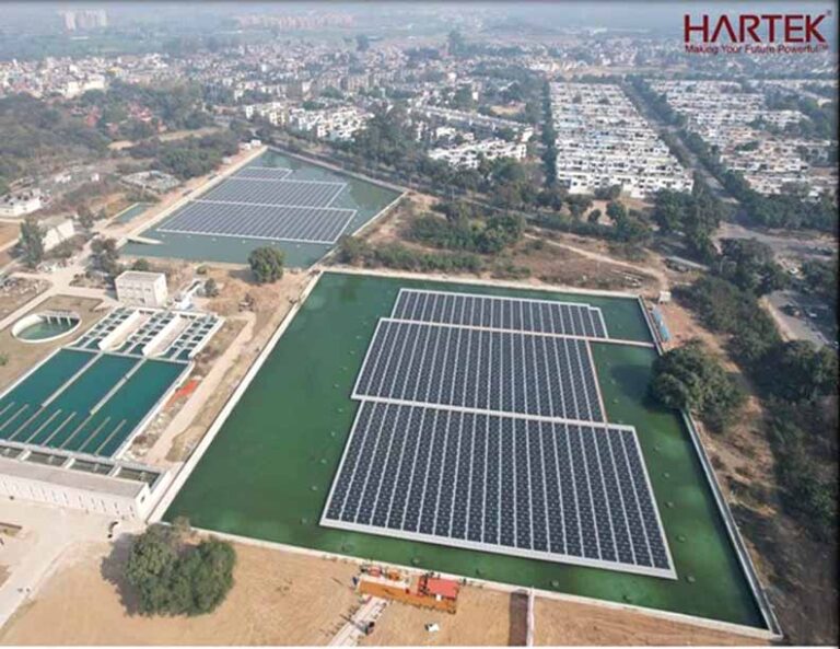Hartek Solar bags 22 MW floating solar project from SJVN Gr