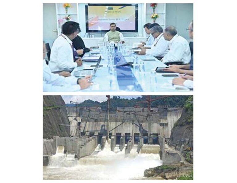 POWER MINISTER REVIEWS THE CONSTRUCTION PROGRESS, SAFETY ASPECTS OF SUBANSIRI LOWER HYDROELECTRIC PROJECT