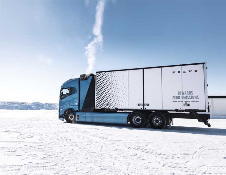 Testing Volvo Trucks on Public Roads