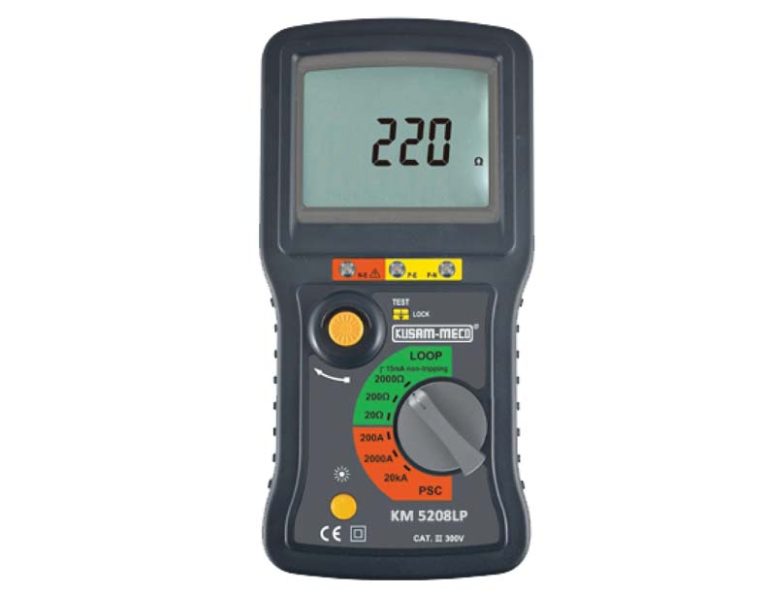 Loop Impedance Tester Model- KM 5208LP