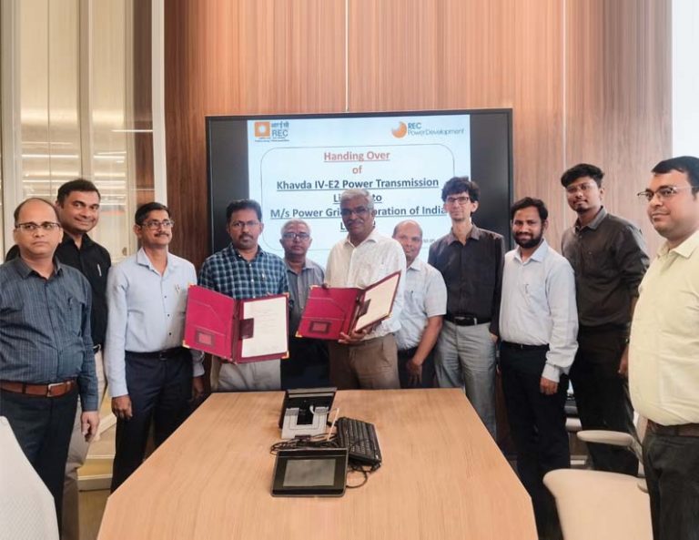 RECPDCL Hands over Two Projects to PGCIL, Techno Electric