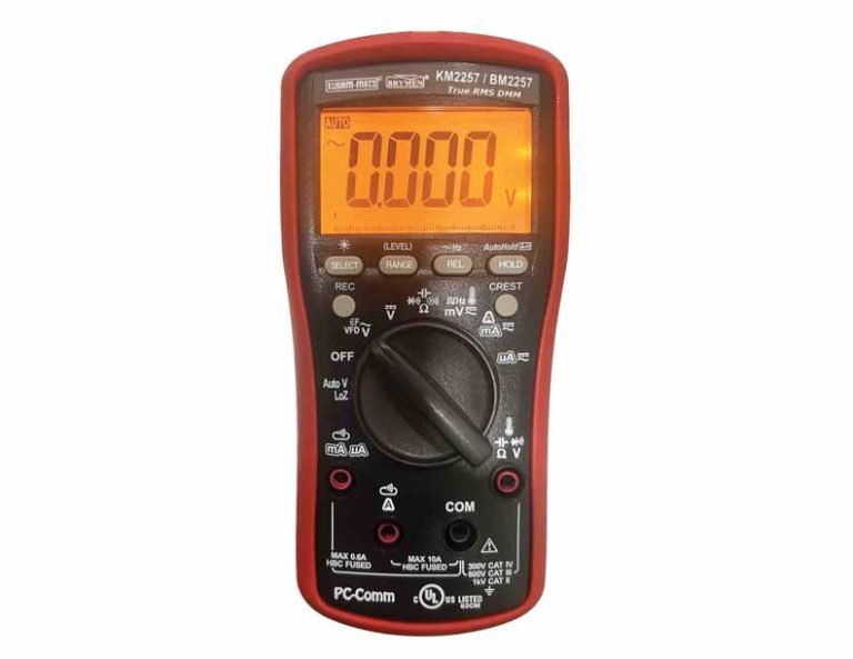 “Kusam-Meco” 6000 Counts TRMS Digital Multimeter Model – KM 2257
