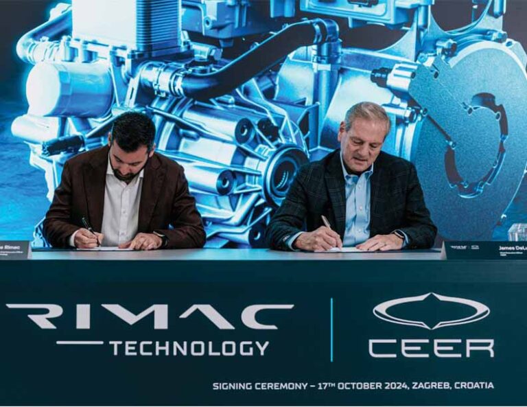 Ceer, Rimac Technology Forge Partnership for High-Performance Electric Drive Systems