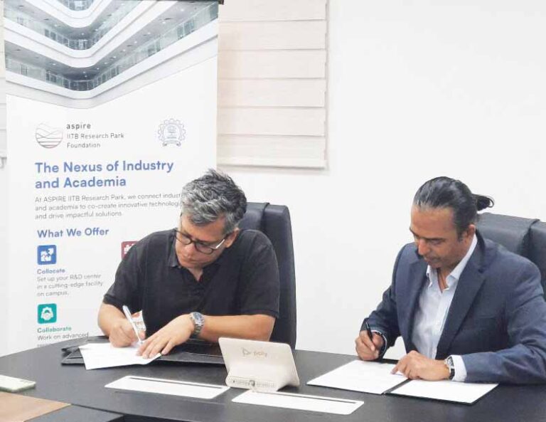 Rishabh Instruments Partners with ASPIRE-IITB Research Park Foundation to drive Innovation and Technological Advancement