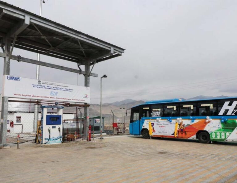 NTPC Commissions Nation’s First Hydrogen Mobility Project at Leh