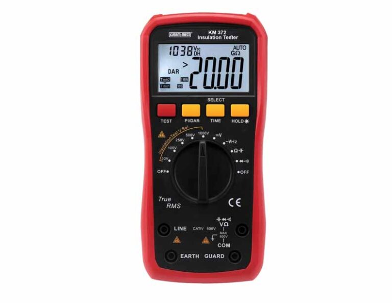 “Kusam-Meco” 1000V DC Hand Held  Digital Insulation Resistance Tester Model- KM 372
